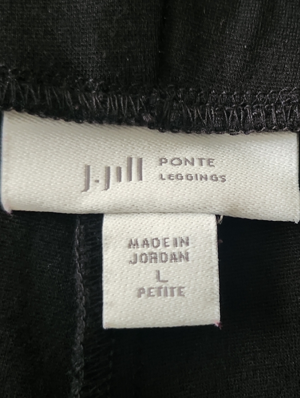 J. Jill Smoothing Ponte Leggings Size L Petite - Picture 6 of 11